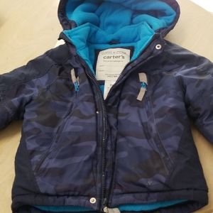 Carter's Blue Camo Winter Jacket